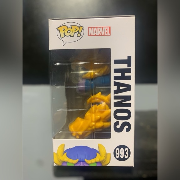 Funko Pop! Marvel Mech Strike Monster Hunters - Thanos #993 Vinyl Figure - Picture 3 of 8